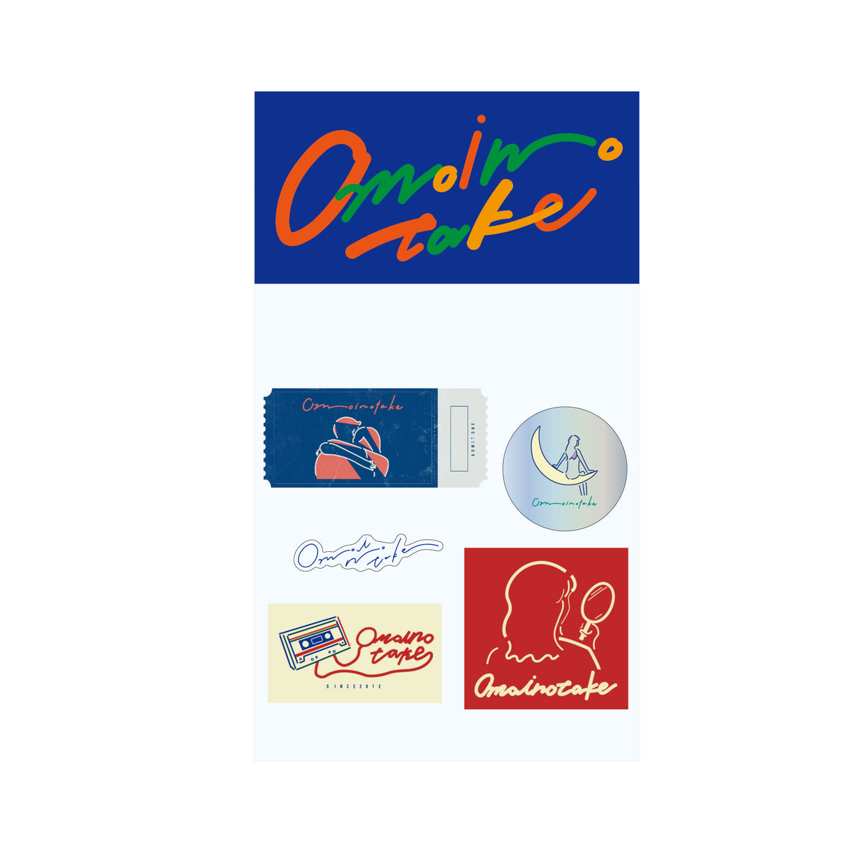 Omoinotake Sticker Pack